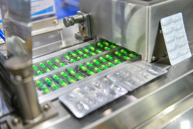 Capsule Filling Pharma Machine