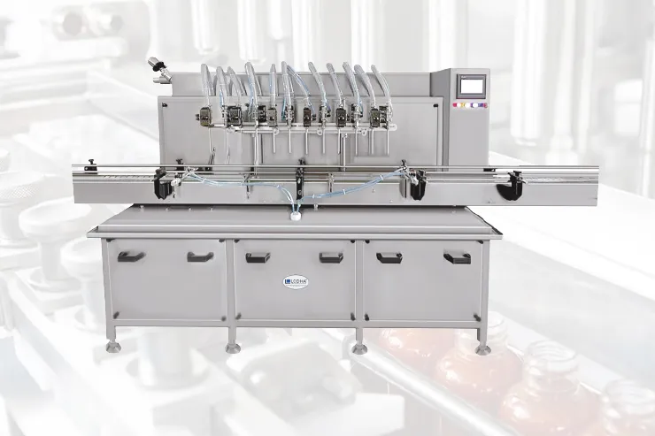 Servo Liquid Filling Machine For Food Products