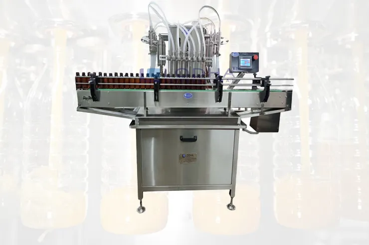 Servo Liquid Filling Machine For Juices