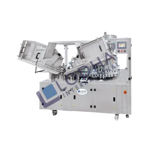 Double Head Linear Tube Filling Machine