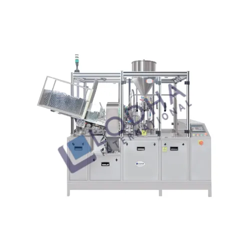 Single Head Linear Tube Filling Machine