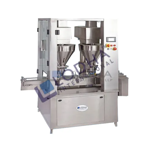 Double Head Auger Powder Filling Machine